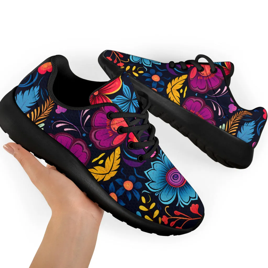 Happy flowers sport sneakers