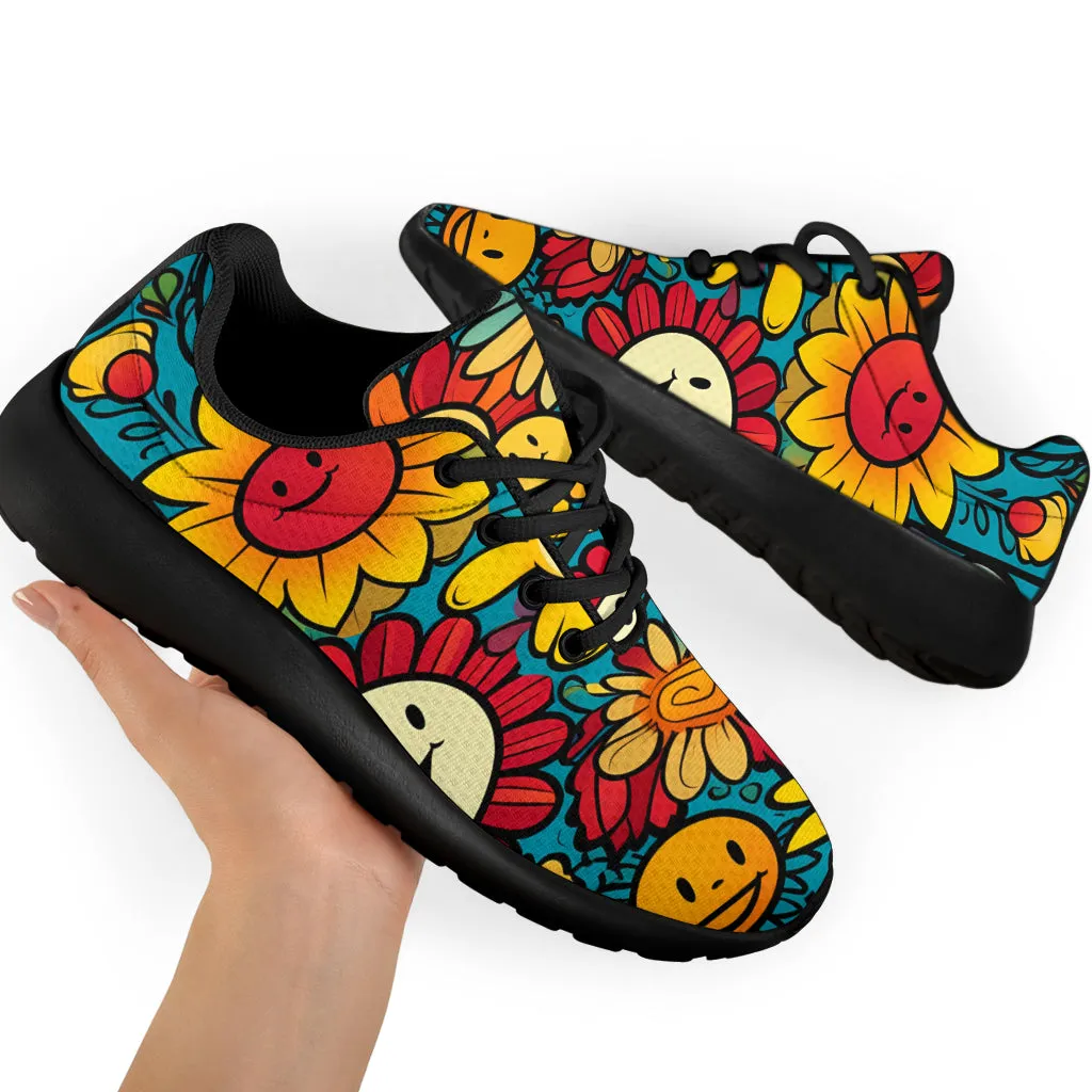 Happy hippie sport sneakers