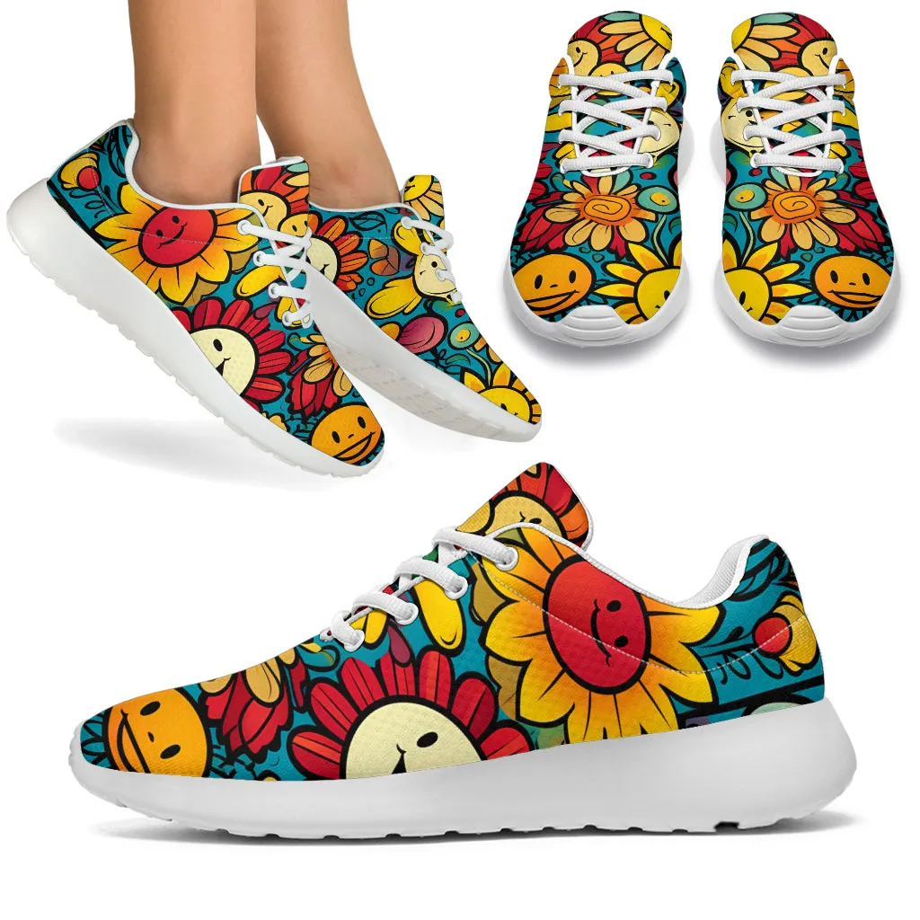 Happy hippie sport sneakers