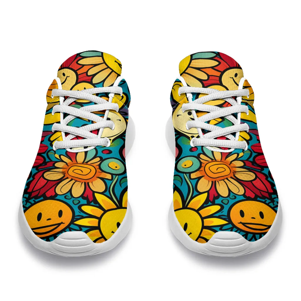 Happy hippie sport sneakers
