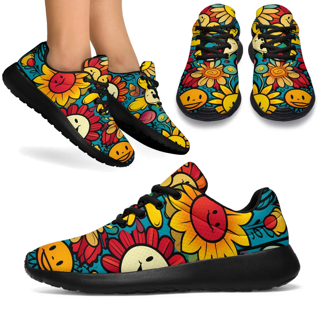 Happy hippie sport sneakers