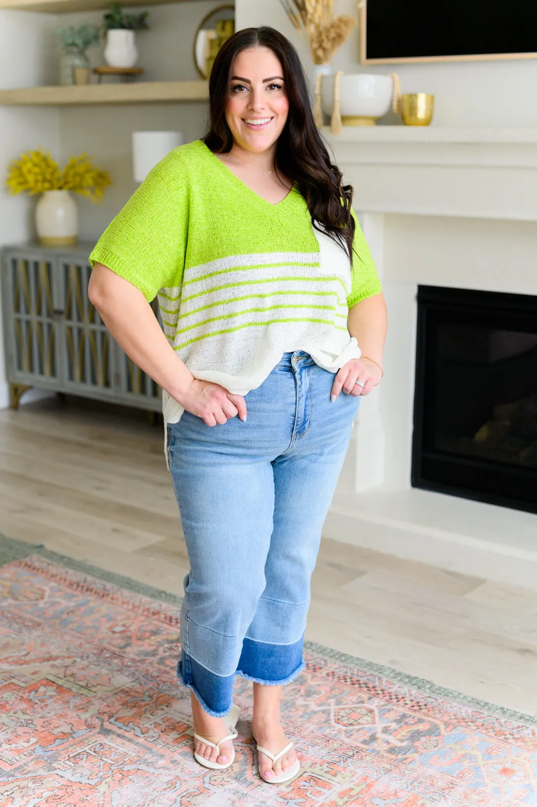 Hazel Blues® |  Speak Now V-Neck Top