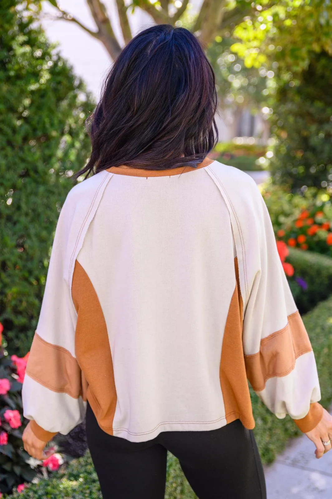 Hazel Blues® | Status Quo Boxy Long Sleeve Top
