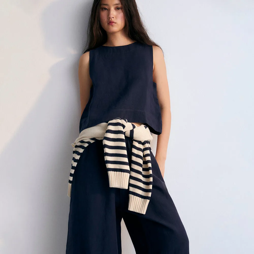 Hera Woman's Top | Navy
