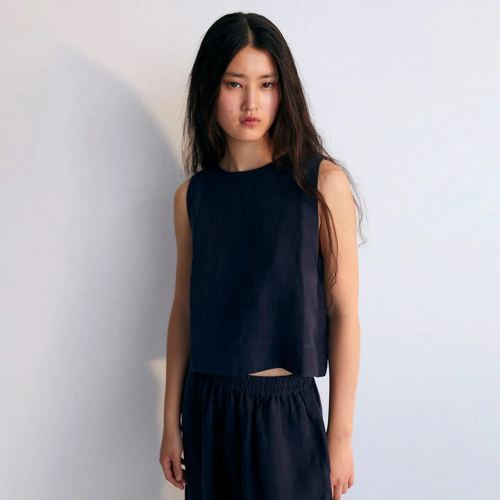 Hera Woman's Top | Navy