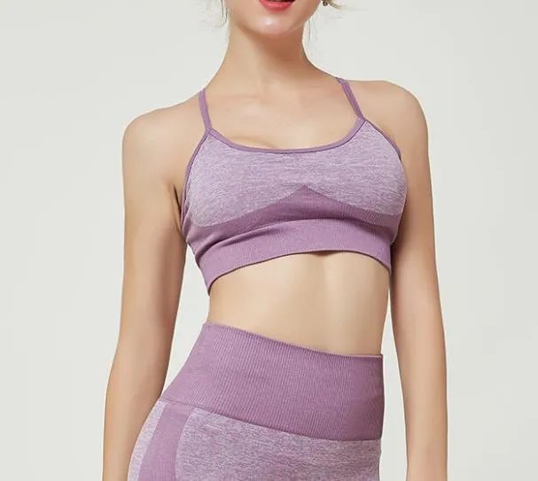 High Waist Yoga Pants Seamless Women Sports Leggings Fitness Solid Athletic Workout Long Tights Gym Running Trousers Girls
