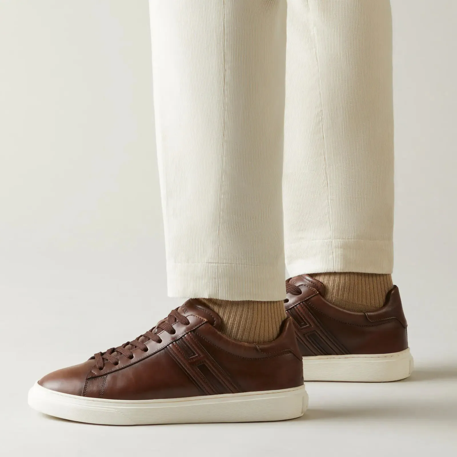 Hogan H365 Sneakers- Brown