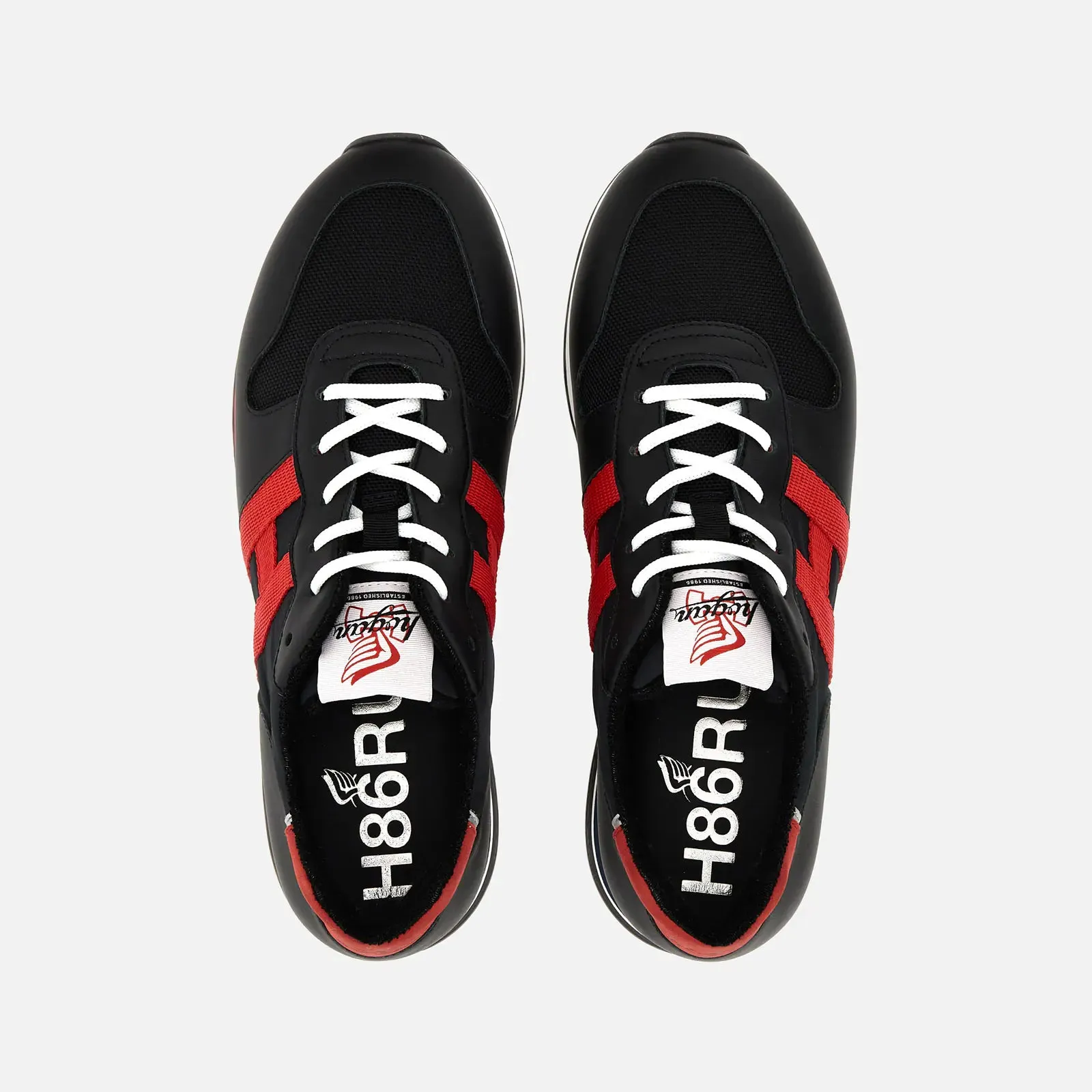 Hogan H383 Sneaker - Black/Red