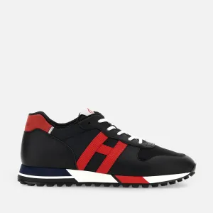 Hogan H383 Sneaker - Black/Red