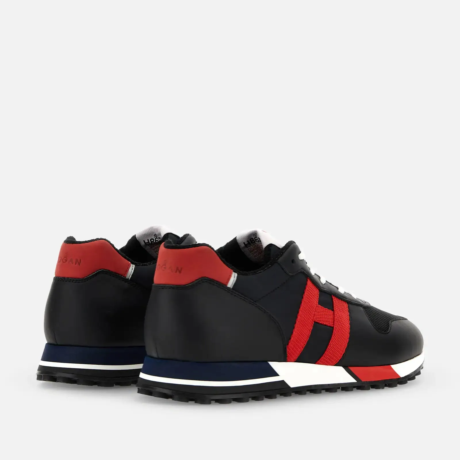 Hogan H383 Sneaker - Black/Red