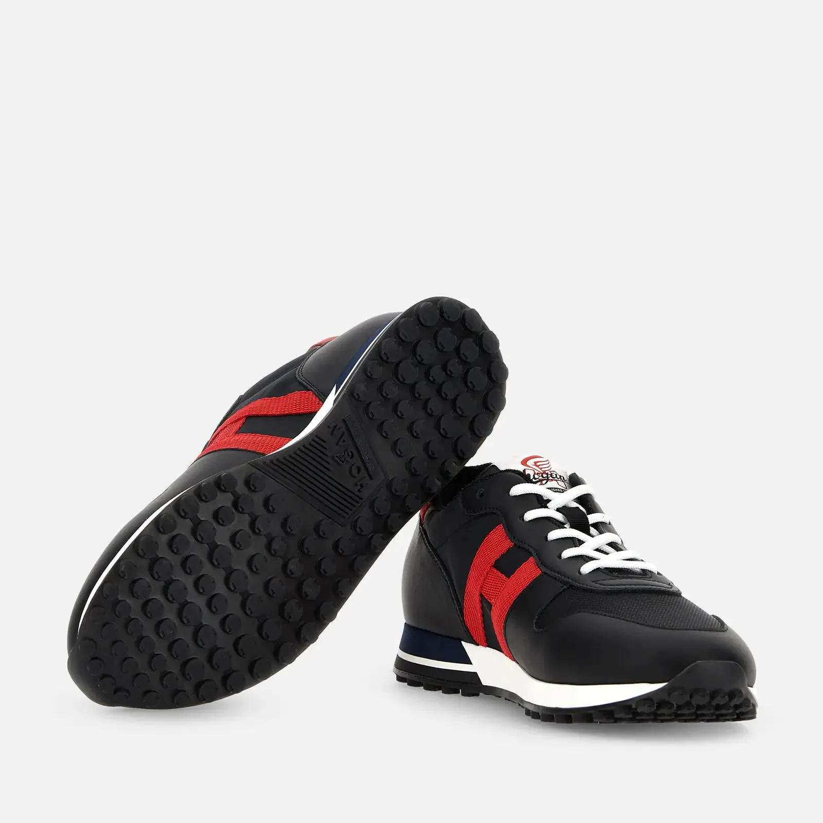 Hogan H383 Sneaker - Black/Red