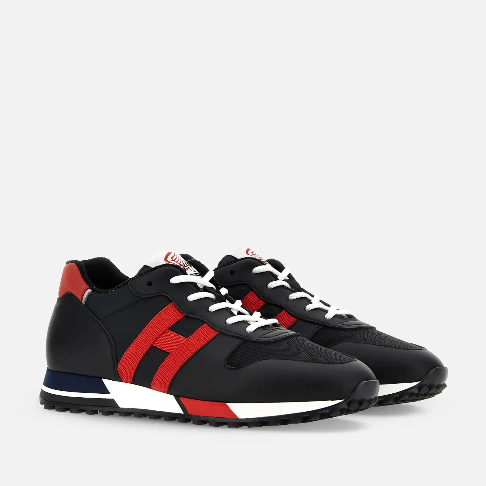 Hogan H383 Sneaker - Black/Red