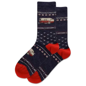 HOTSOX Kids' Camper Fair Isle Crew Socks