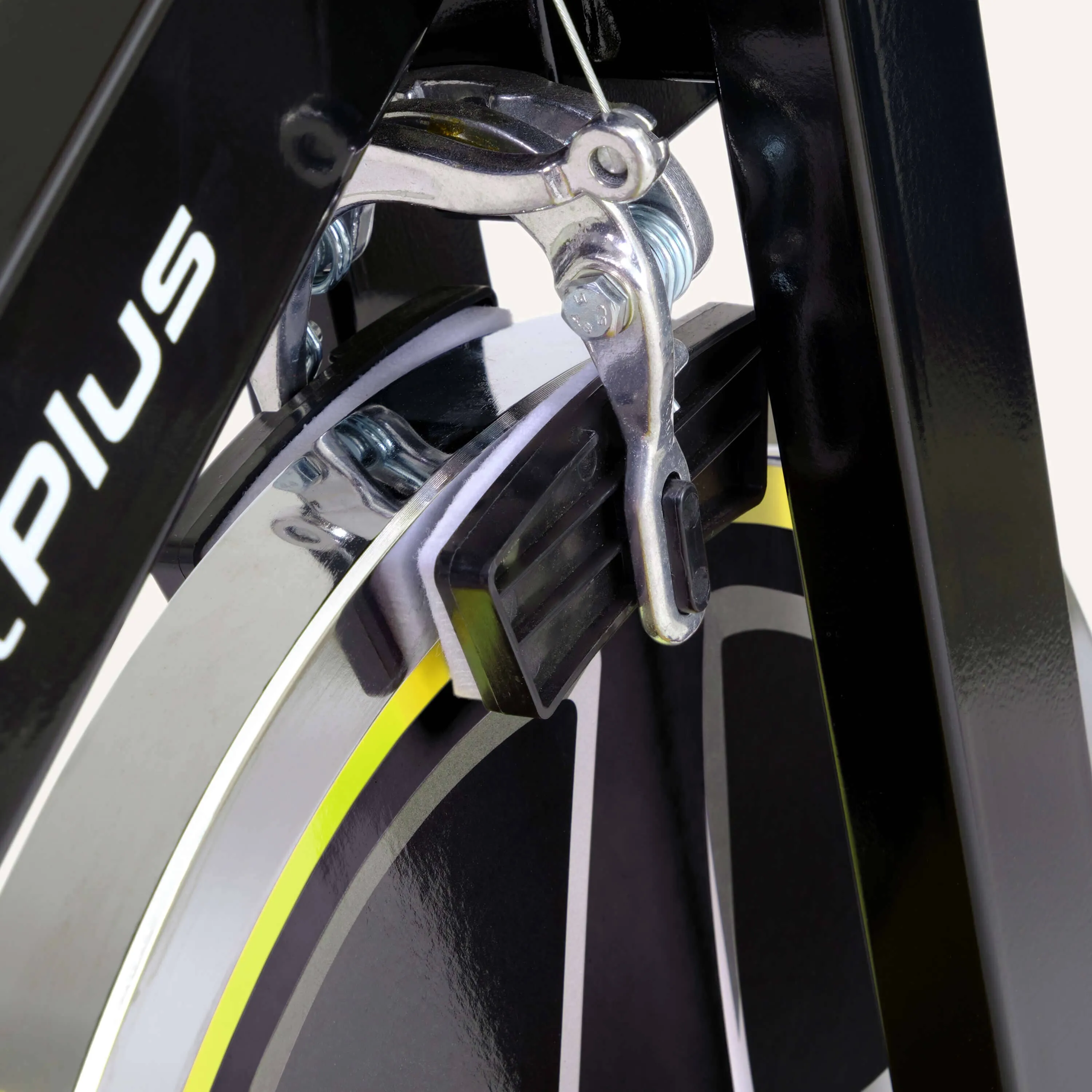 Indoor Cycle Speedbike/ Ergometer mit Bremsbackensystem & App-Kompatibilität
