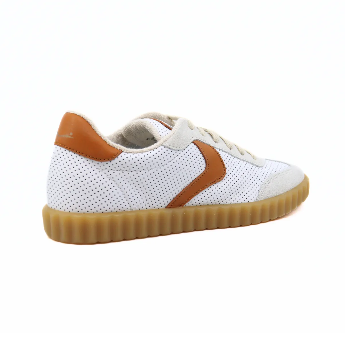 Ines Mesh Suede Calf White/Brown