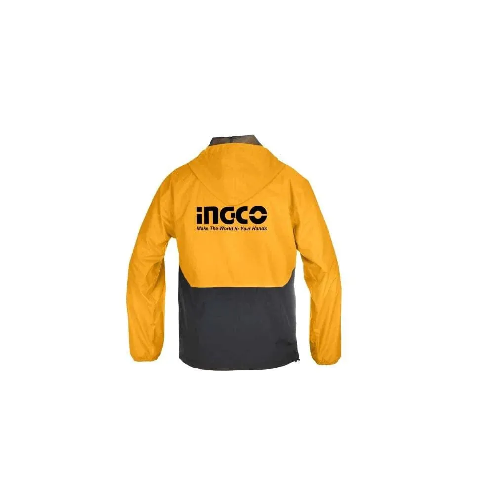 Ingco Waterproof Safety Jacket with Breathable Mesh Lining – HJATL2281