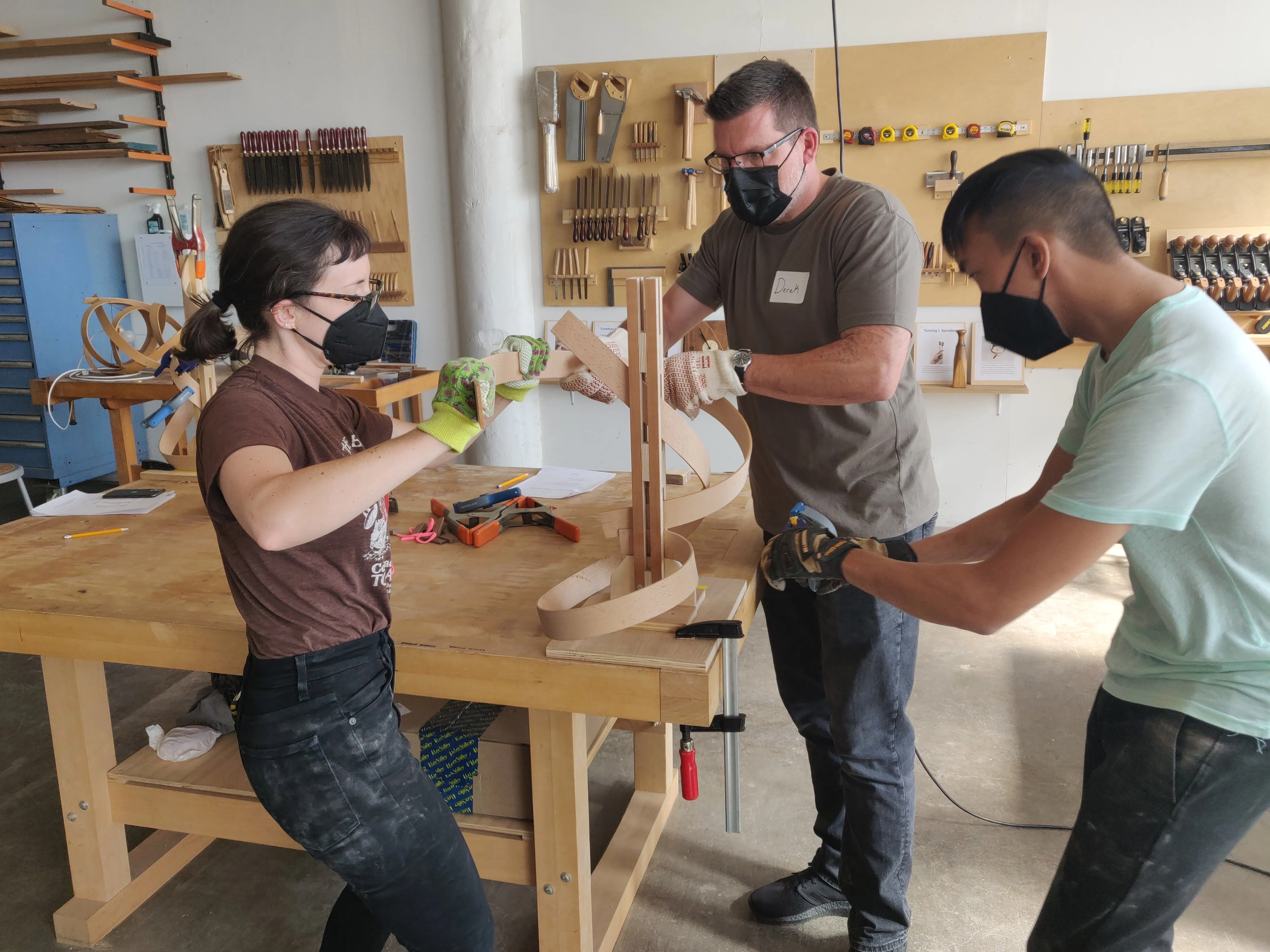 Intro to Steam Bending: Freehand Sculpture