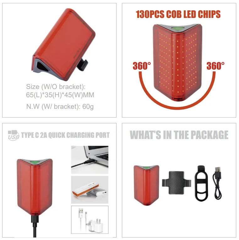 Isosceles R100 LED Rear Light