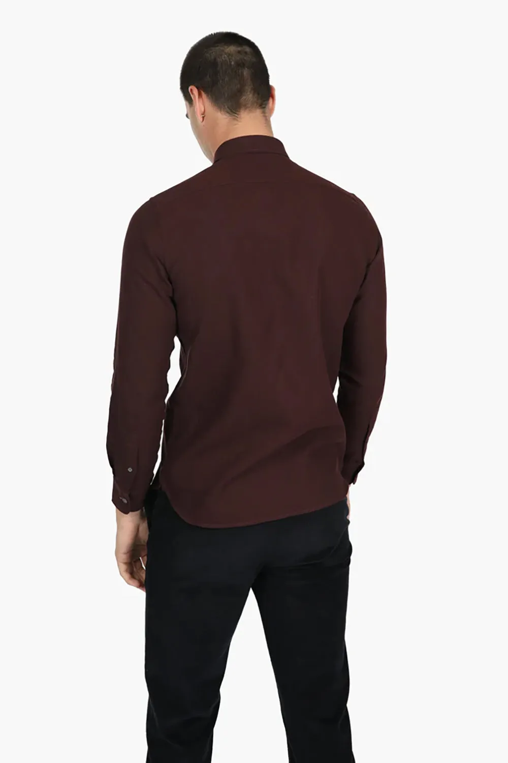JAMES HARPER COTTON DIAMOND MARLE L/S SHIRT JHS525