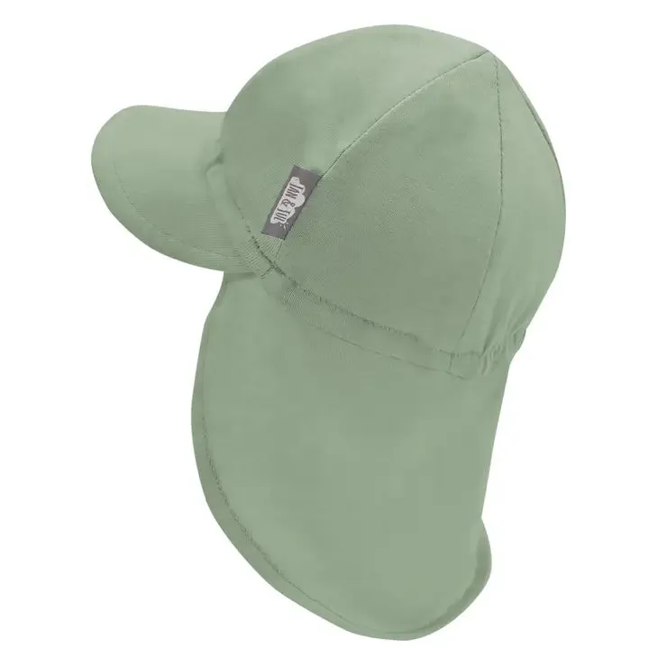 Jan & Jul - Sun Soft Baby Cap - Juniper Green
