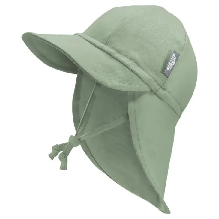 Jan & Jul - Sun Soft Baby Cap - Juniper Green