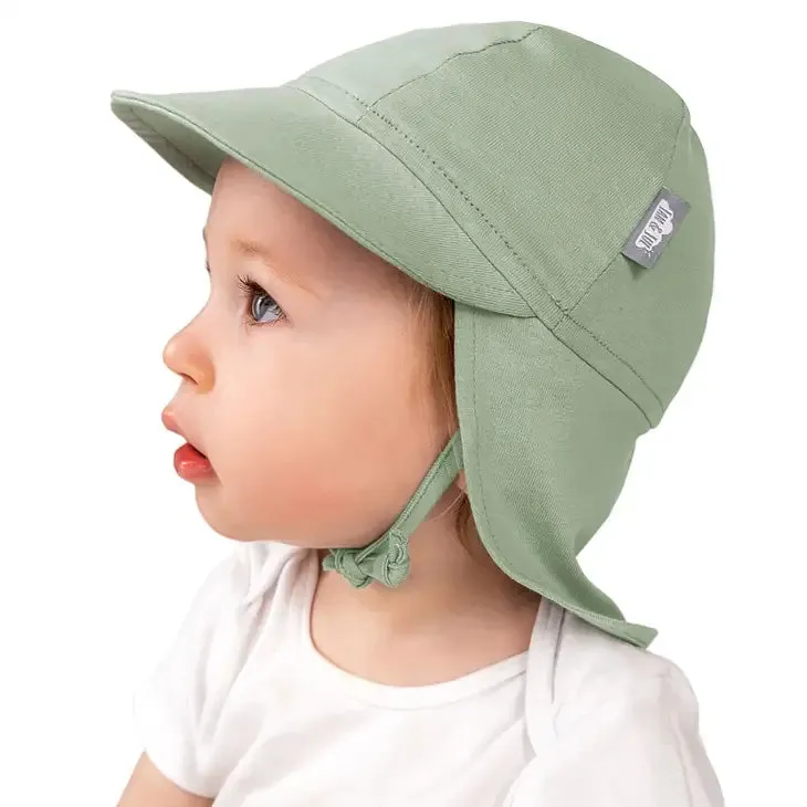 Jan & Jul - Sun Soft Baby Cap - Juniper Green