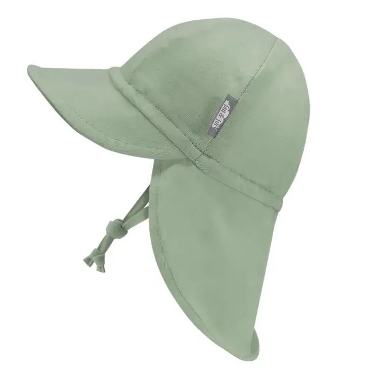 Jan & Jul - Sun Soft Baby Cap - Juniper Green