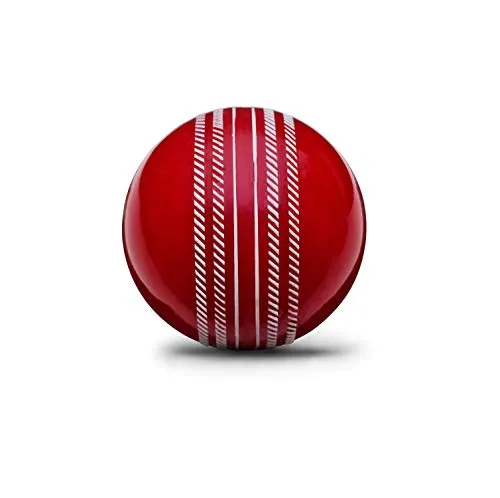 Jaspo T-20 Pvc Cricket Ball, 110 gram, (Red).