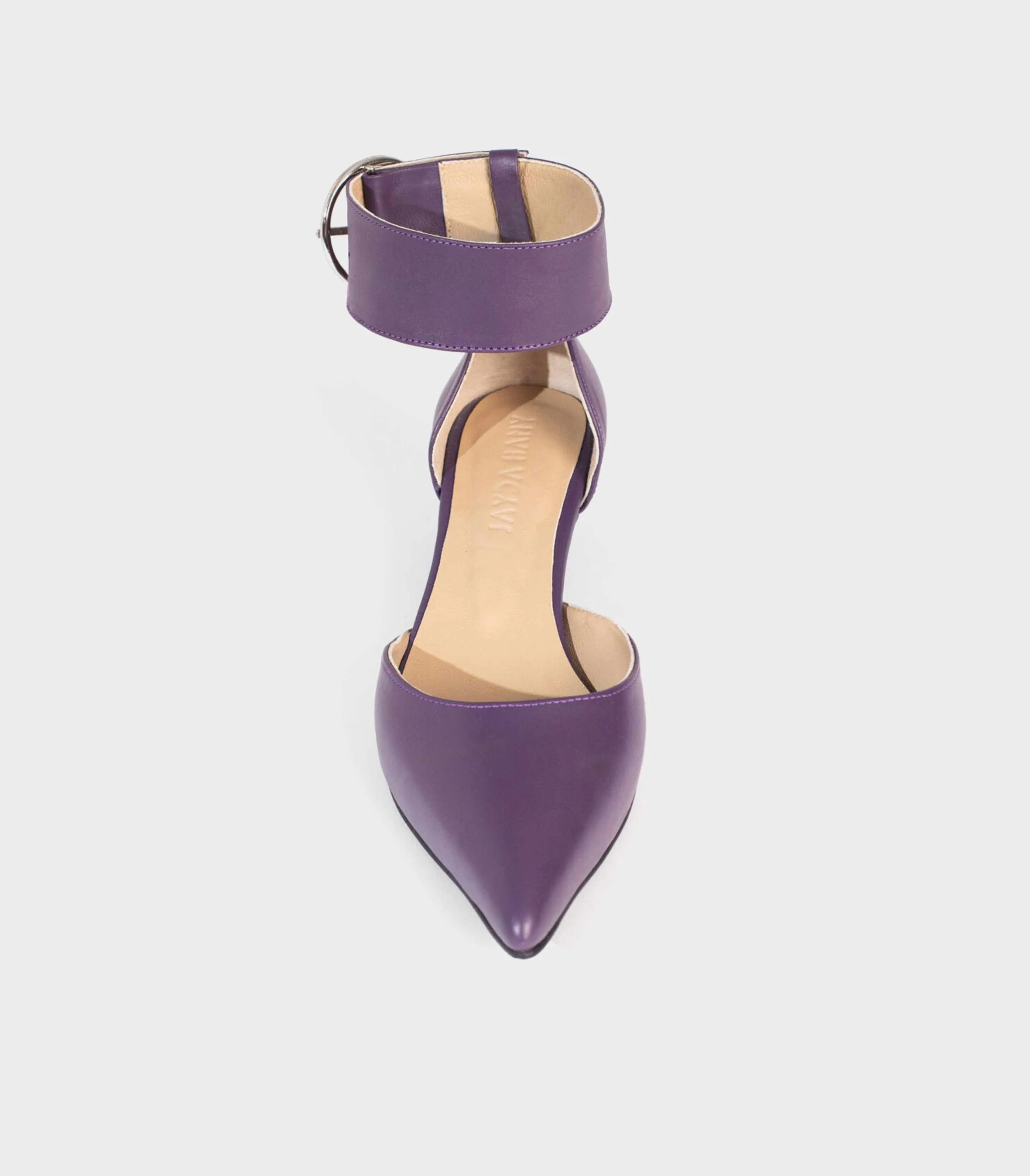 Jayda Shoes - Buckled Kitty Pumps