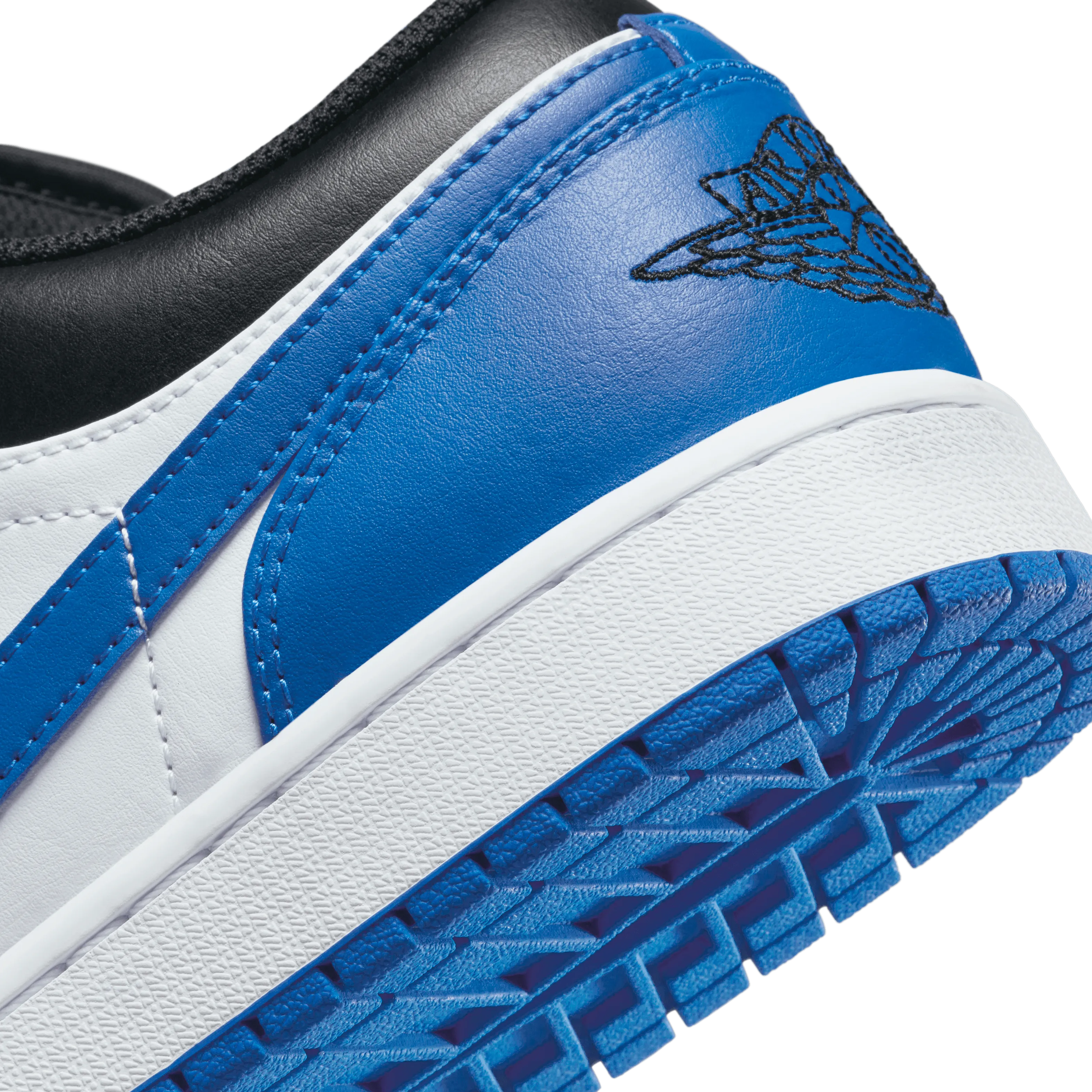 Jordan - Men - Air Jordan 1 Low - White/Royal Blue/Black