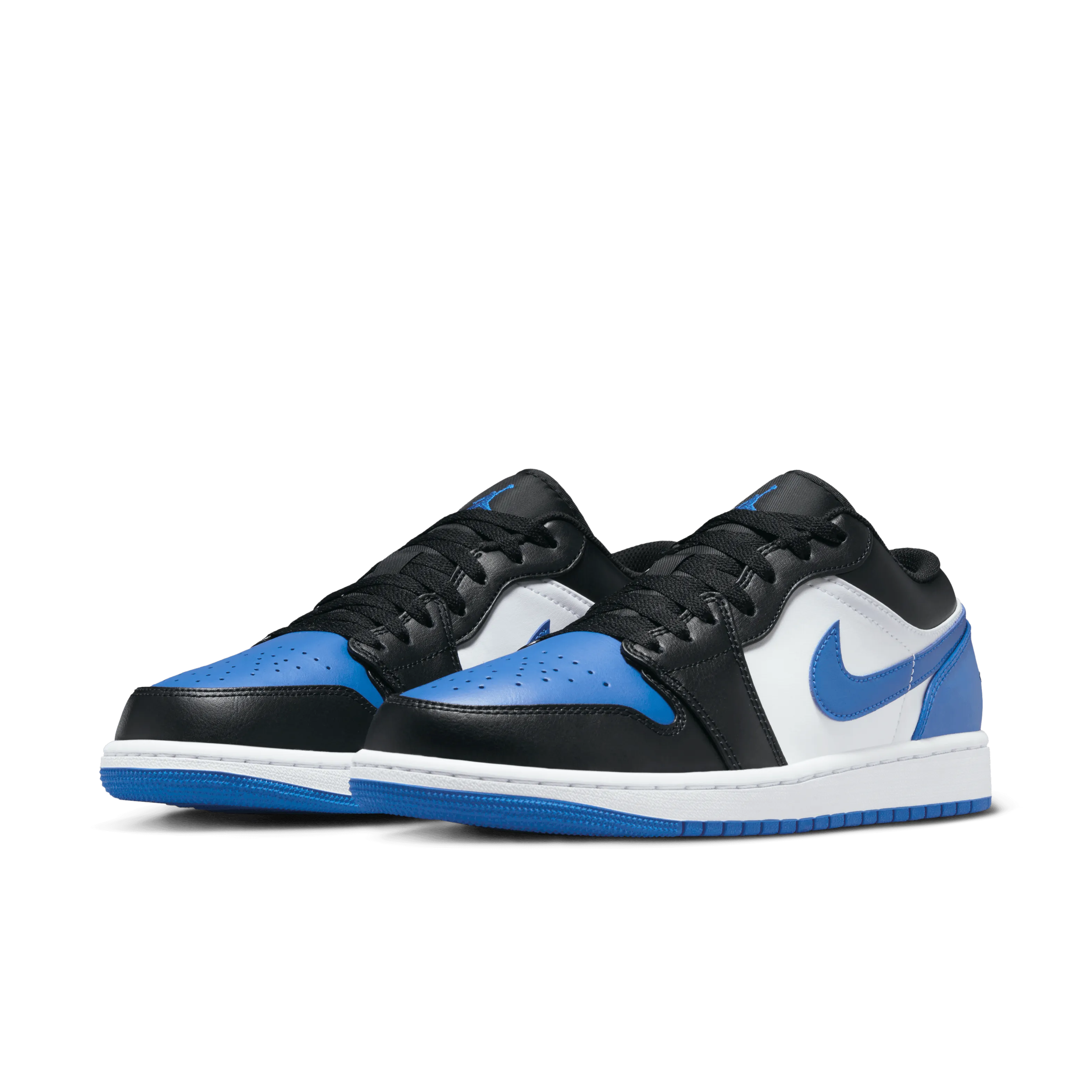 Jordan - Men - Air Jordan 1 Low - White/Royal Blue/Black