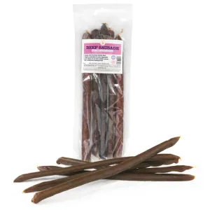 JR Pet Products Premium Beef Sausage 5 Pack