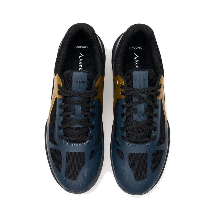 Kanso DragonFly Black & Gold Indoor Court Shoes