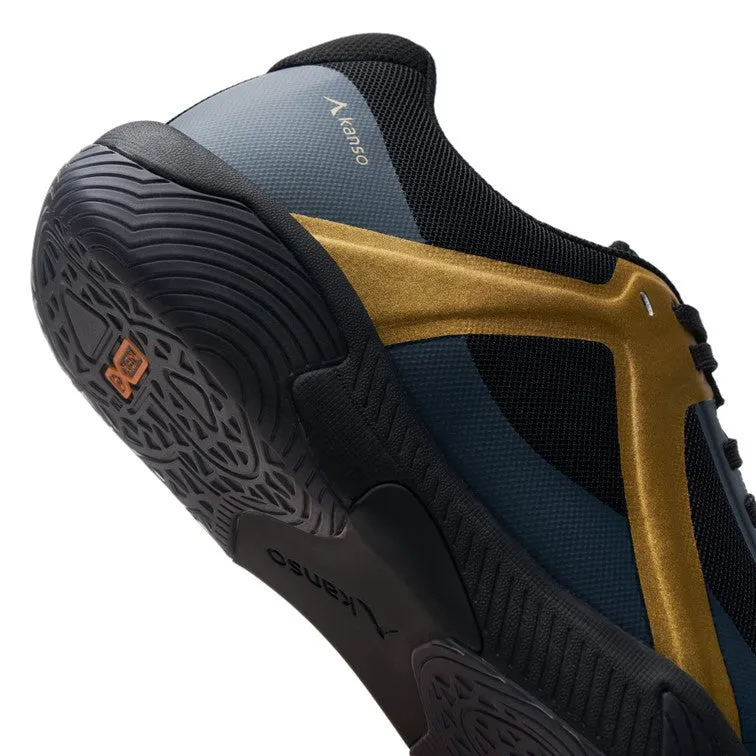 Kanso DragonFly Black & Gold Indoor Court Shoes