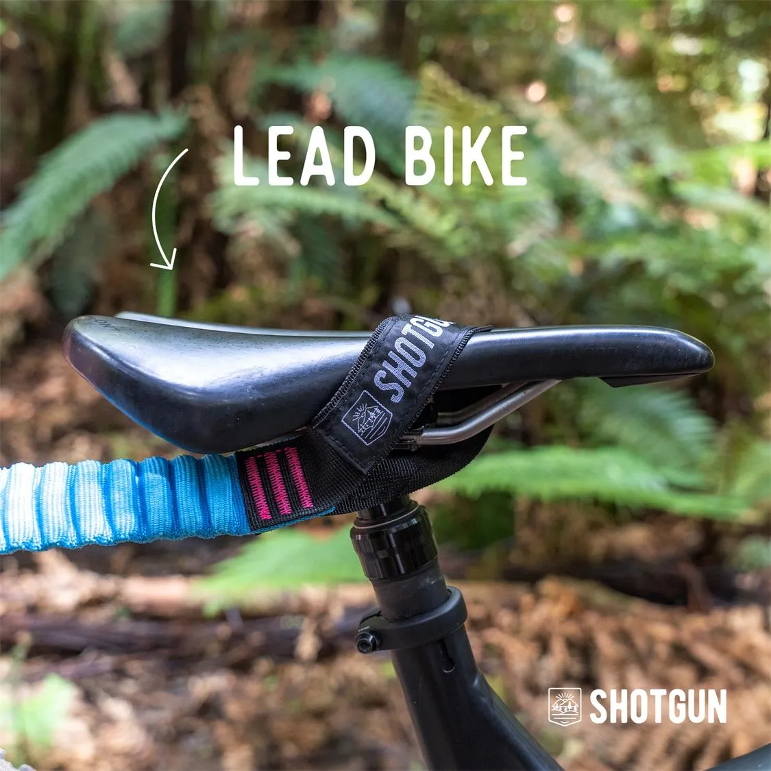 Kids Ride Shotgun - MTB Tow Rope   Hip Pack Combo
