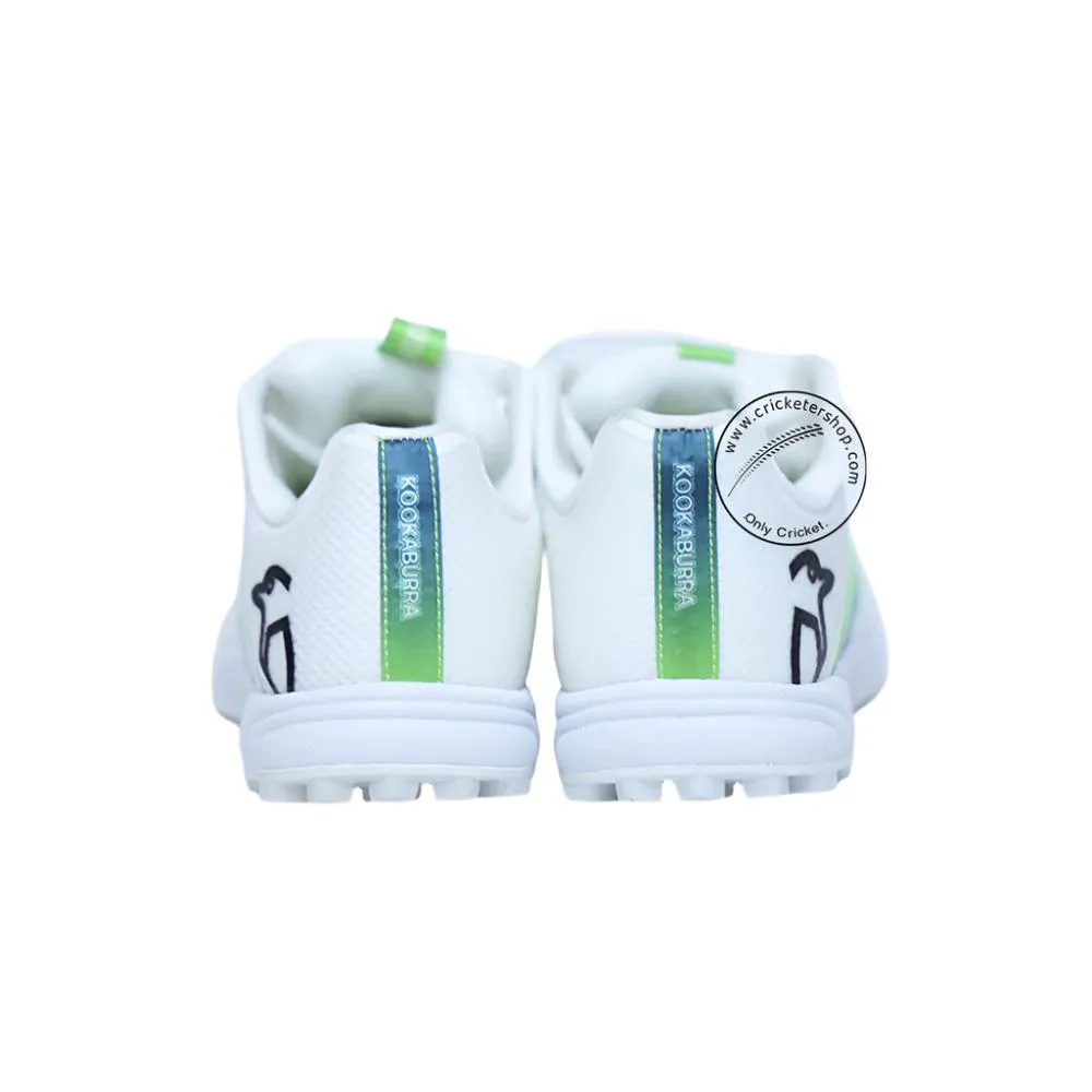 Kookaburra Pro 2.0 Cricket Rubber Shoes White Green