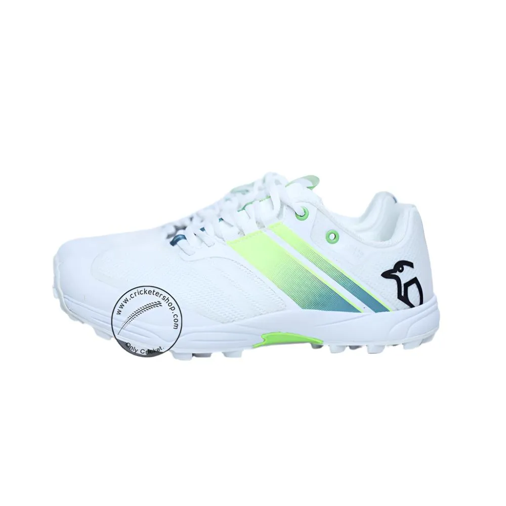 Kookaburra Pro 2.0 Cricket Rubber Shoes White Green