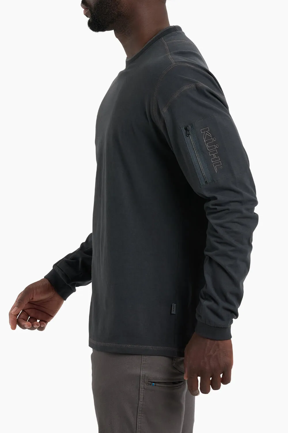 Kuhl Kommando Crew Shirt for Men in Onyx | 7499-ONYX