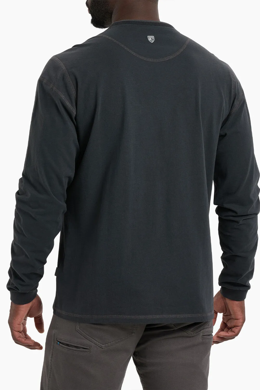 Kuhl Kommando Crew Shirt for Men in Onyx | 7499-ONYX
