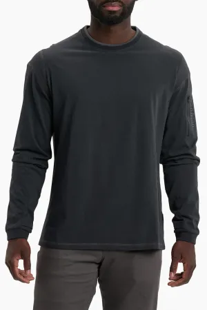 Kuhl Kommando Crew Shirt for Men in Onyx | 7499-ONYX