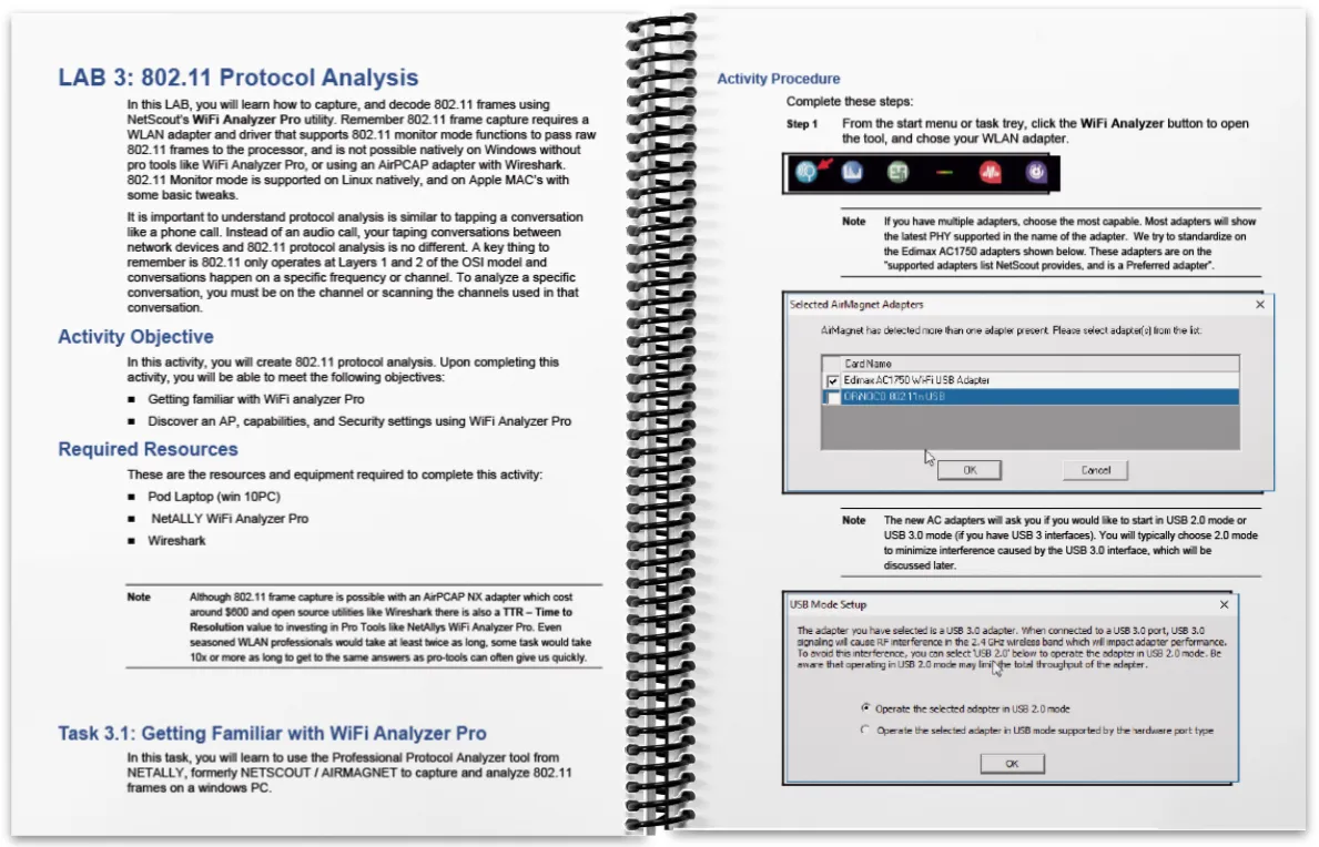 LAB Workbook for CWNA Students - Digital Delivery