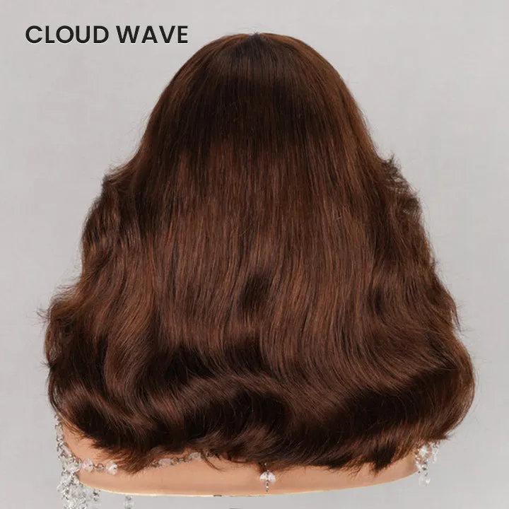 Layered Short Bob 6x5 Pre-Cut Lace Celebrity Style C Part Human Hair Wig