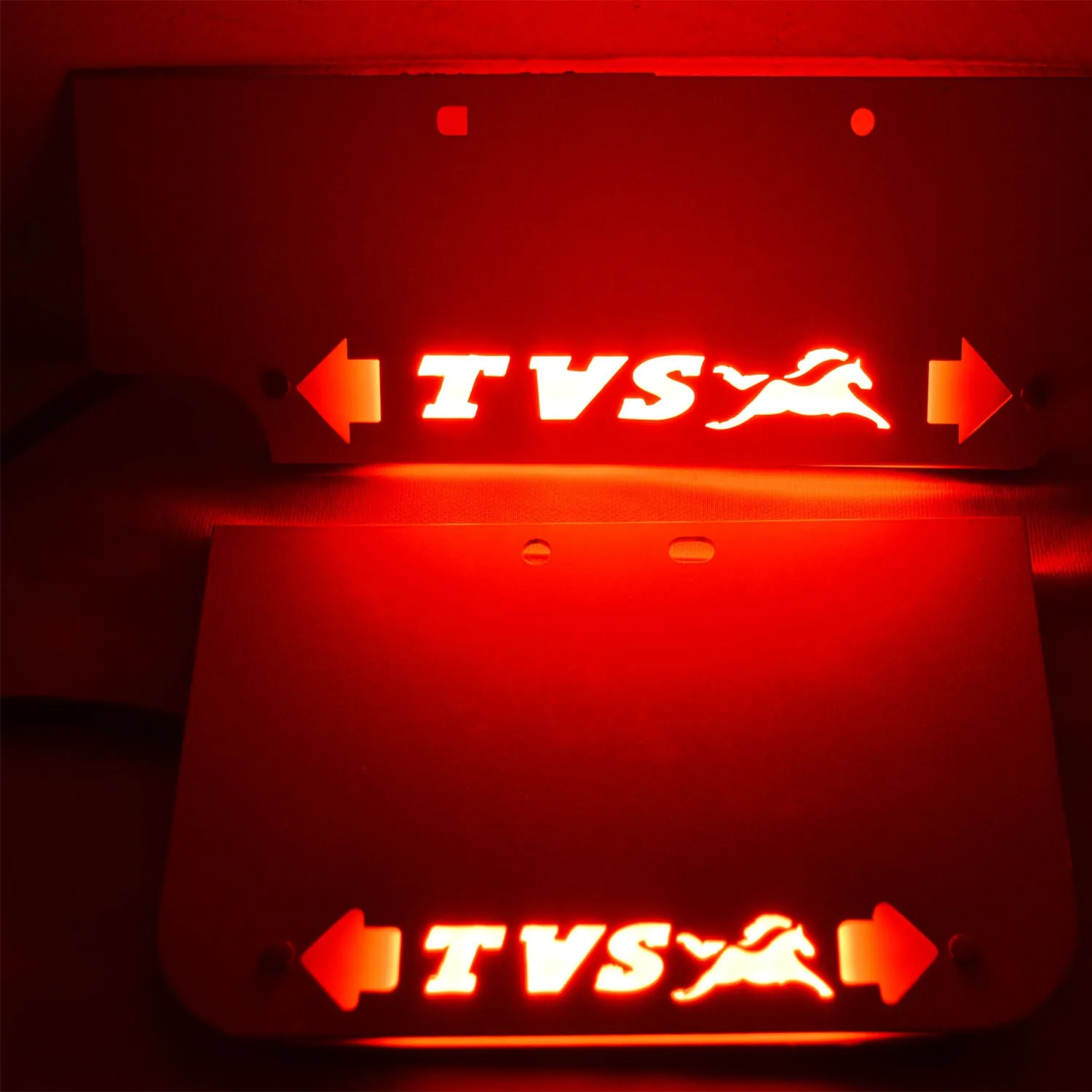 LED Number plate with Indicator For - All Model TVS Bike.
