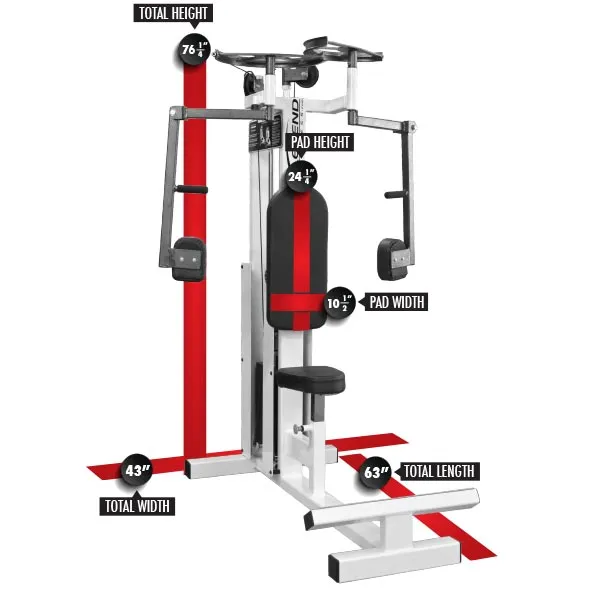LEGEND FITNESS PEC DEC - 901