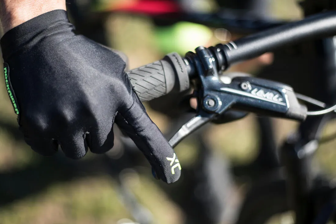 Light XC Mountain Bike Gloves - Black