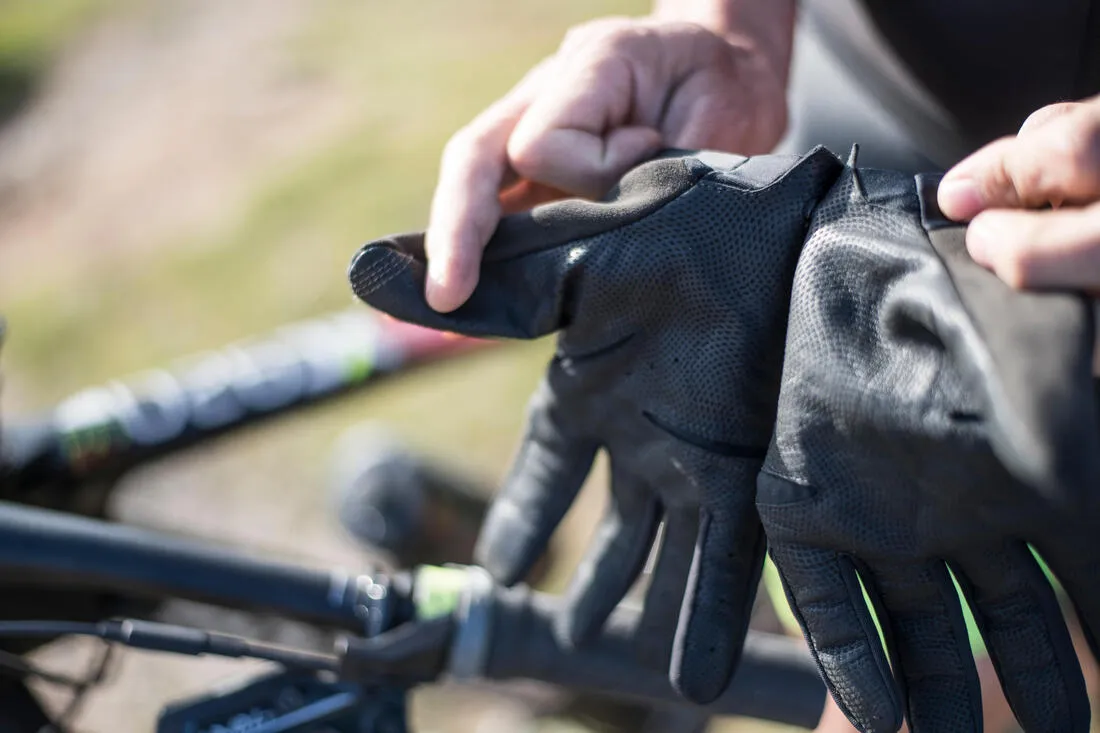 Light XC Mountain Bike Gloves - Black