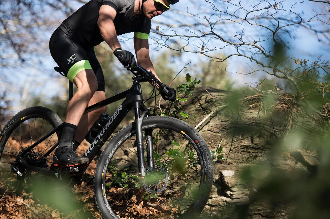 Light XC Mountain Bike Gloves - Black