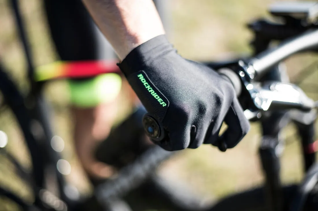Light XC Mountain Bike Gloves - Black