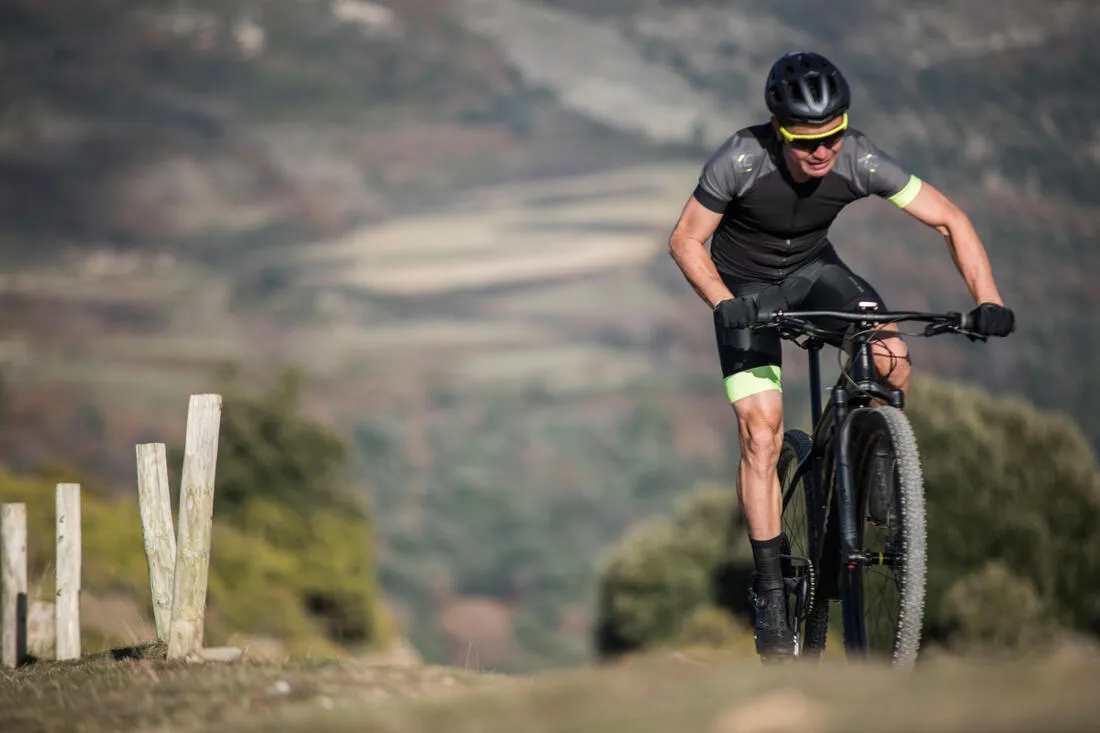 Light XC Mountain Bike Gloves - Black