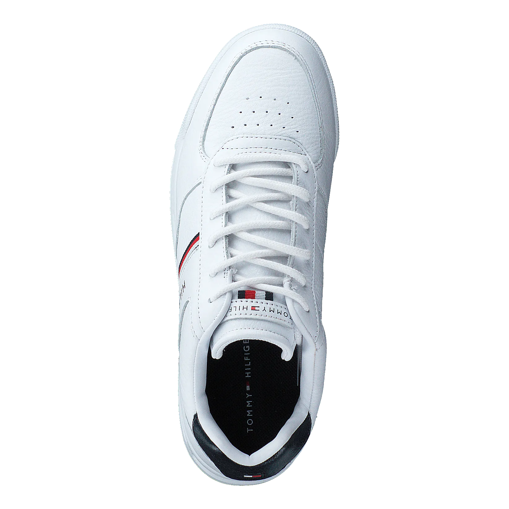 Lightweight Leather Mix Sneake White